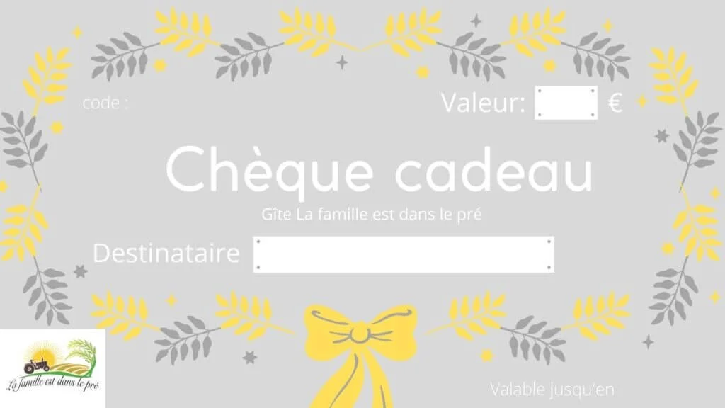 Article gîte pour enfants