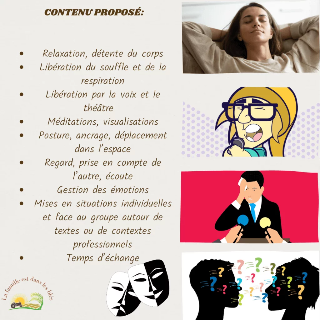 stages confiance en soi à l'oral